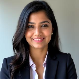 Professional headshot of Priya Sharma